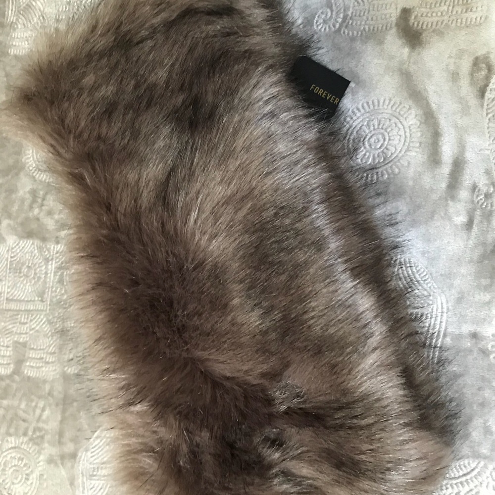 Faux Fur Infinity Scarf